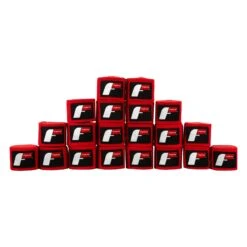 Fighting Semi-Elastic 180" Hand Wraps (Pack Of 10) -Titleboxing Shop FSMHW 10 RD 1