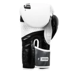 Fighting S2 GEL Power Bag Gloves -Titleboxing Shop FSPGBG WH BK 004