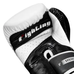 Fighting S2 GEL Power Bag Gloves -Titleboxing Shop FSPGBG WH BK 005