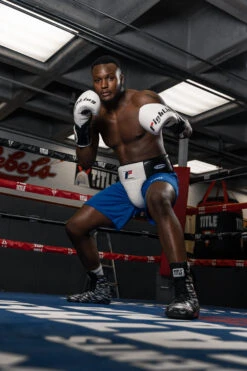 Fighting S2 GEL Power Bag Gloves -Titleboxing Shop FSPGBGWH BK