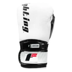 Fighting S2 GEL Power Sparring Gloves -Titleboxing Shop FSPGSG WH BK 003