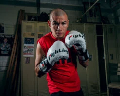 Fighting S2 GEL Power Training Gloves -Titleboxing Shop FSPGTGWHBK 1