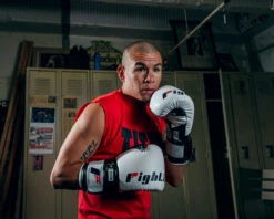 Fighting S2 GEL Power Training Gloves -Titleboxing Shop FSPGTGWHBK 2