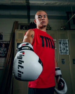 Fighting S2 GEL Power Training Gloves -Titleboxing Shop FSPGTGWHBK 4