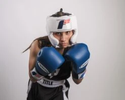 Fighting USA Boxing Competition Headgear With Cheeks 22 Fighting USA Boxing Competition Headgear With Cheeks -Titleboxing Shop FSUCH WH
