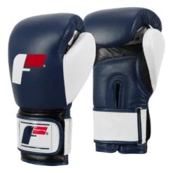 Fighting Force Leather Bag Gloves 19 Fighting Force Leather Bag Gloves -Titleboxing Shop FTGFBG BL WH BK 2
