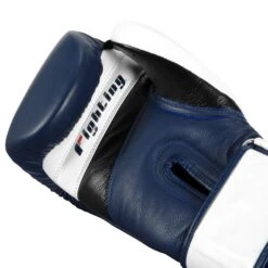 Fighting Force Leather Bag Gloves 22 Fighting Force Leather Bag Gloves -Titleboxing Shop FTGFBG BL WH BK 5