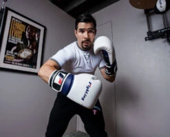 Fighting Ferocity Leather Training Gloves 31 Fighting Ferocity Leather Training Gloves -Titleboxing Shop FTGTGWHBK 1