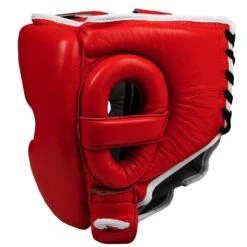 TITLE Boxing Leather Sparring Headgear -Titleboxing Shop FTHG RD 3
