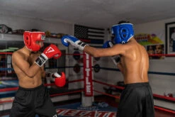 TITLE Boxing Leather Sparring Headgear -Titleboxing Shop FTHGBL