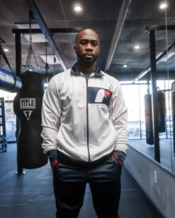 Fighting Warm-Up Suit -Titleboxing Shop FWUSWHBL 1