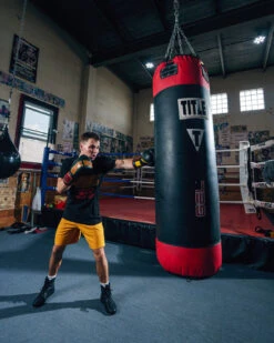 TITLE Boxing Gel World Strap Style Heavy Bag 2.0 12 TITLE Boxing Gel World Strap Style Heavy Bag 2.0 -Titleboxing Shop GHBV2BKRD 2