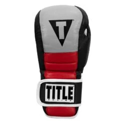TITLE Boxing Gel Rush Bag Gloves -Titleboxing Shop GRSHBG BK GR RD 03