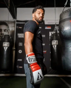 TITLE Boxing Gel Rush Bag Gloves -Titleboxing Shop GRSHBGBKGRRD 3