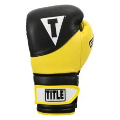 TITLE Boxing Gel Suspense V2T Training Gloves -Titleboxing Shop GSTGEV2T BK YE 03