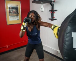 TITLE Boxing Gel Suspense V2T Training Gloves -Titleboxing Shop GSTGEV2TBKYE 1