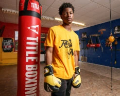 TITLE Boxing Gel Suspense V2T Training Gloves -Titleboxing Shop GSTGEV2TYEBK 2