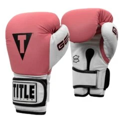 TITLE Boxing Gel World Bag Gloves -Titleboxing Shop GTWBG PK WH 002