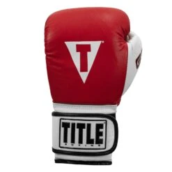 TITLE Boxing Gel World Bag Gloves -Titleboxing Shop GTWBG RD WH 003