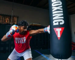 TITLE Boxing Gel World V2T Limited Edition Autism Awareness Bag Gloves -Titleboxing Shop GTWBGLE2 3