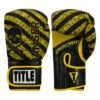 TITLE Boxing Infused Foam Danger Bag Gloves -Titleboxing Shop IFSDBG BK YE 1
