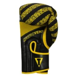 TITLE Boxing Infused Foam Danger Bag Gloves -Titleboxing Shop IFSDBG BK YE 4
