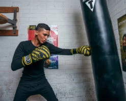 TITLE Boxing Infused Foam Danger Bag Gloves -Titleboxing Shop IFSDBGYE 1