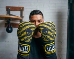 TITLE Boxing Infused Foam Danger Bag Gloves -Titleboxing Shop IFSDBGYE 2