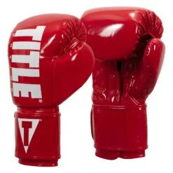 TITLE Boxing Inferno Intensity Elastic Training Gloves -Titleboxing Shop ITGEI RD WH 02