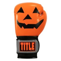 TITLE Boxing Limited Edition Jack-O-Lantern Bag Gloves -Titleboxing Shop JCKBG 3