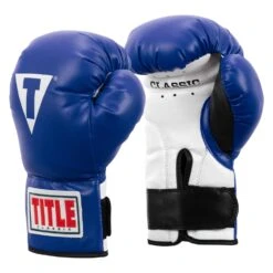 TITLE Classic Kid & Youth Boxing Gloves 2.0 -Titleboxing Shop KGLV2 BL WH BK 02
