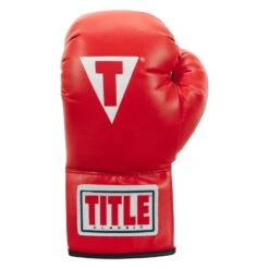TITLE Classic Kid & Youth Boxing Gloves 2.0 -Titleboxing Shop KGLV2 RD WH BK 03