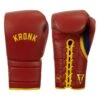 KRONK Boxing Gym Lace-Up Training Gloves 2 KRONK Boxing Gym Lace-Up Training Gloves -Titleboxing Shop KNKSG RD GD 1