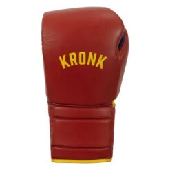 KRONK Boxing Gym Lace-Up Training Gloves -Titleboxing Shop KNKSG RD GD 3