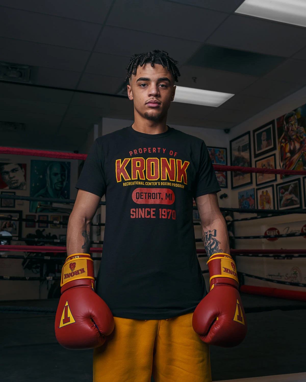 TITLE Boxing Legacy Property Of KRONK Tee 4 TITLE Boxing Legacy Property Of KRONK Tee - Image 2