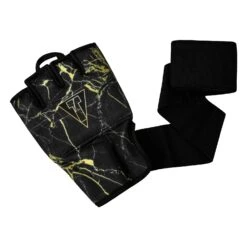 TITLE Boxing Defender Sublimated Glove Wraps -Titleboxing Shop KSGW BK GD 5