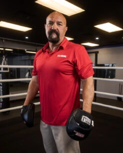 TITLE Boxing Poly Checker Polo -Titleboxing Shop KTA28RD