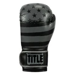 TITLE Boxing Liberty Bag Gloves -Titleboxing Shop LBTBG BK GR 3