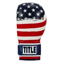 TITLE Boxing Liberty Bag Gloves -Titleboxing Shop LBTBG RD WH BL 3