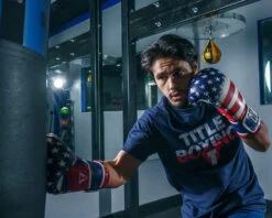 TITLE Boxing Liberty Bag Gloves -Titleboxing Shop LBTBGRDWHBL 1