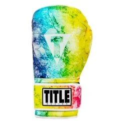 TITLE Boxing Limited Edition Tie Dye Bag Gloves -Titleboxing Shop LETDBG RBW 3