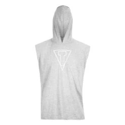 TITLE Boxing Outline Sleeveless Hoodie -Titleboxing Shop LTA3 GR 2