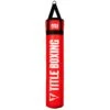 TITLE Boxing Synthetic Unfilled Heavy Bag -Titleboxing Shop NHBU RD BK 1