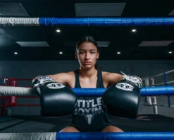 Pro Mex Professional Lace Sparring Gloves V3.0 -Titleboxing Shop PMTGL3BK 2