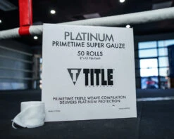 TITLE Platinum Primetime Super Gauze (Box Of 50 Rolls) -Titleboxing Shop PPSG50