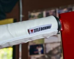 TITLE Boxing Blank Ring Turnbuckle Covers -Titleboxing Shop PRBCBWH 1