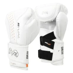 Rival Boxing Intelli-Shock Bag Gloves 18 Rival Boxing Intelli-Shock Bag Gloves -Titleboxing Shop RB10 WH 2