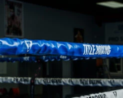 TITLE Boxing Pro Vinyl Zippered Rope Cover (Set Of 4) -Titleboxing Shop RCPRO4BL 1