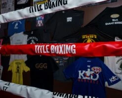 TITLE Boxing Pro Vinyl Zippered Rope Cover (Set Of 4) -Titleboxing Shop RCPRO4RD 1