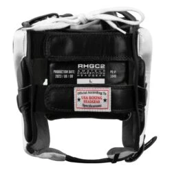 Rival Boxing Amateur Competition Headgear -Titleboxing Shop RHGC2 BK WH 4